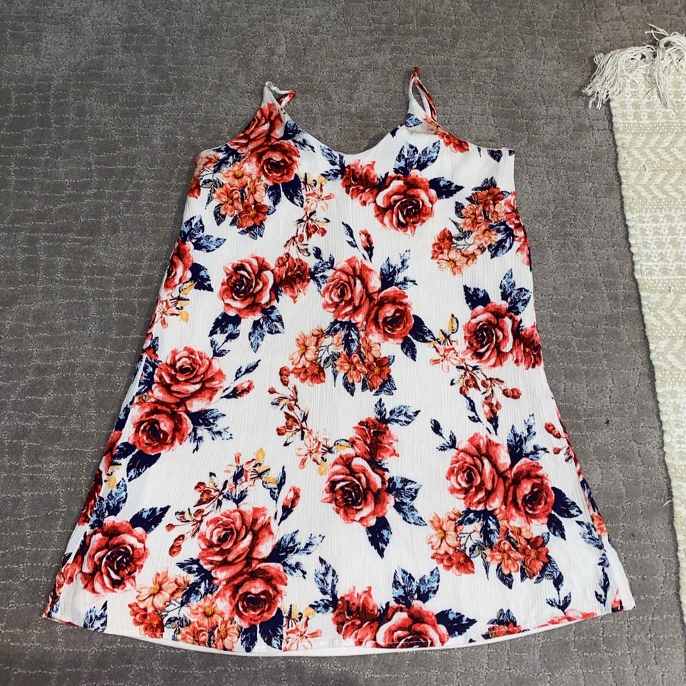 Floral tunic top/dress